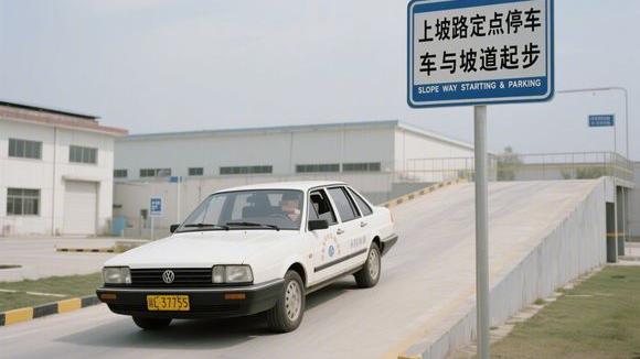 桃城驾校大门
